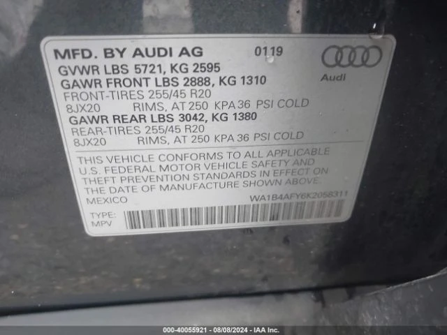 Audi SQ5 PREMIUM PLUS, снимка 9 - Автомобили и джипове - 47302045