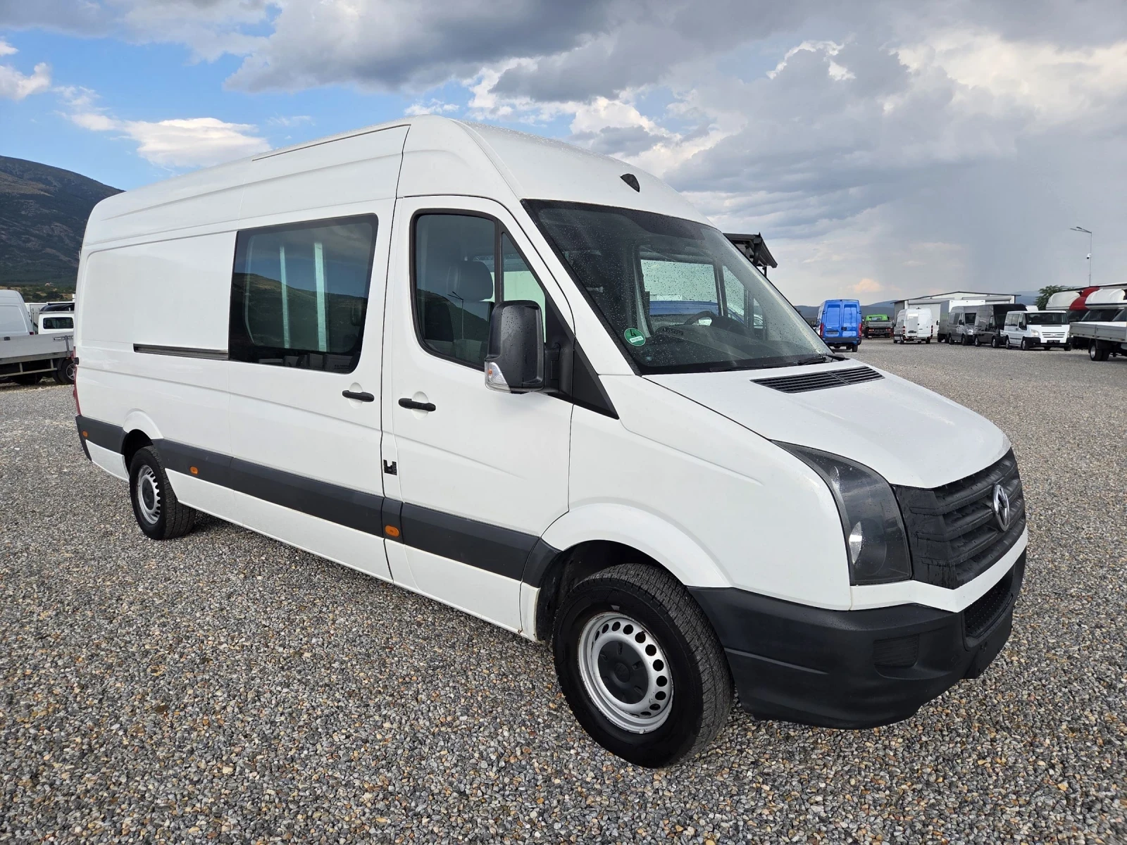 VW Crafter 2.0 TDI, Товаропътник, Клима , Макси - изображение 7