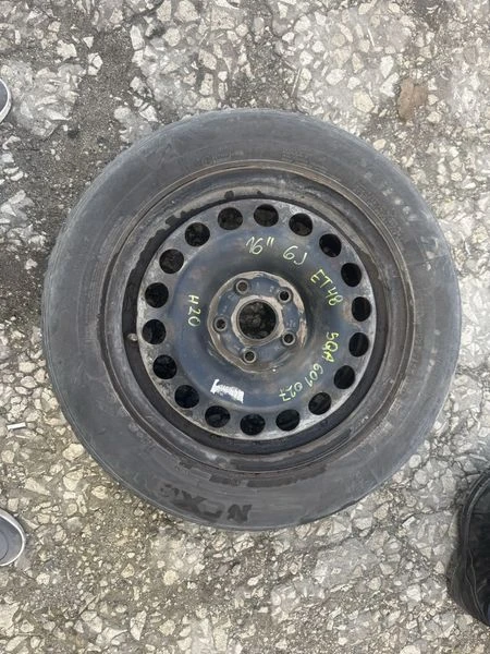 Стоманена джанта Volkswagen 5QA601027 A 6 x 16 5x112 ET 48 ном 20