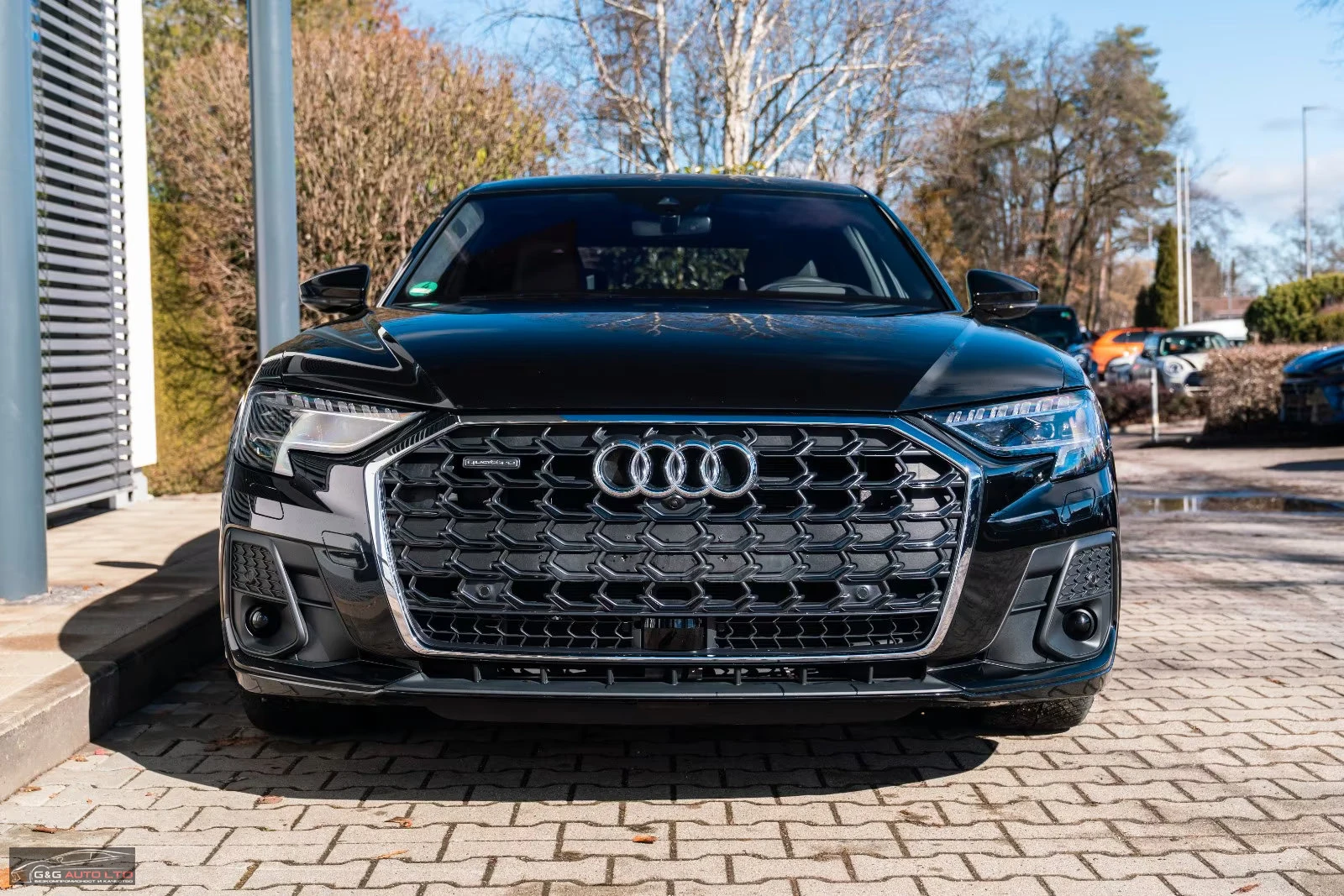 Audi A8 50/286HP/LONG/21/SLINE/TV/HUD/360/PANO/MASS/456z, снимка 2 - Автомобили и джипове - 54753206