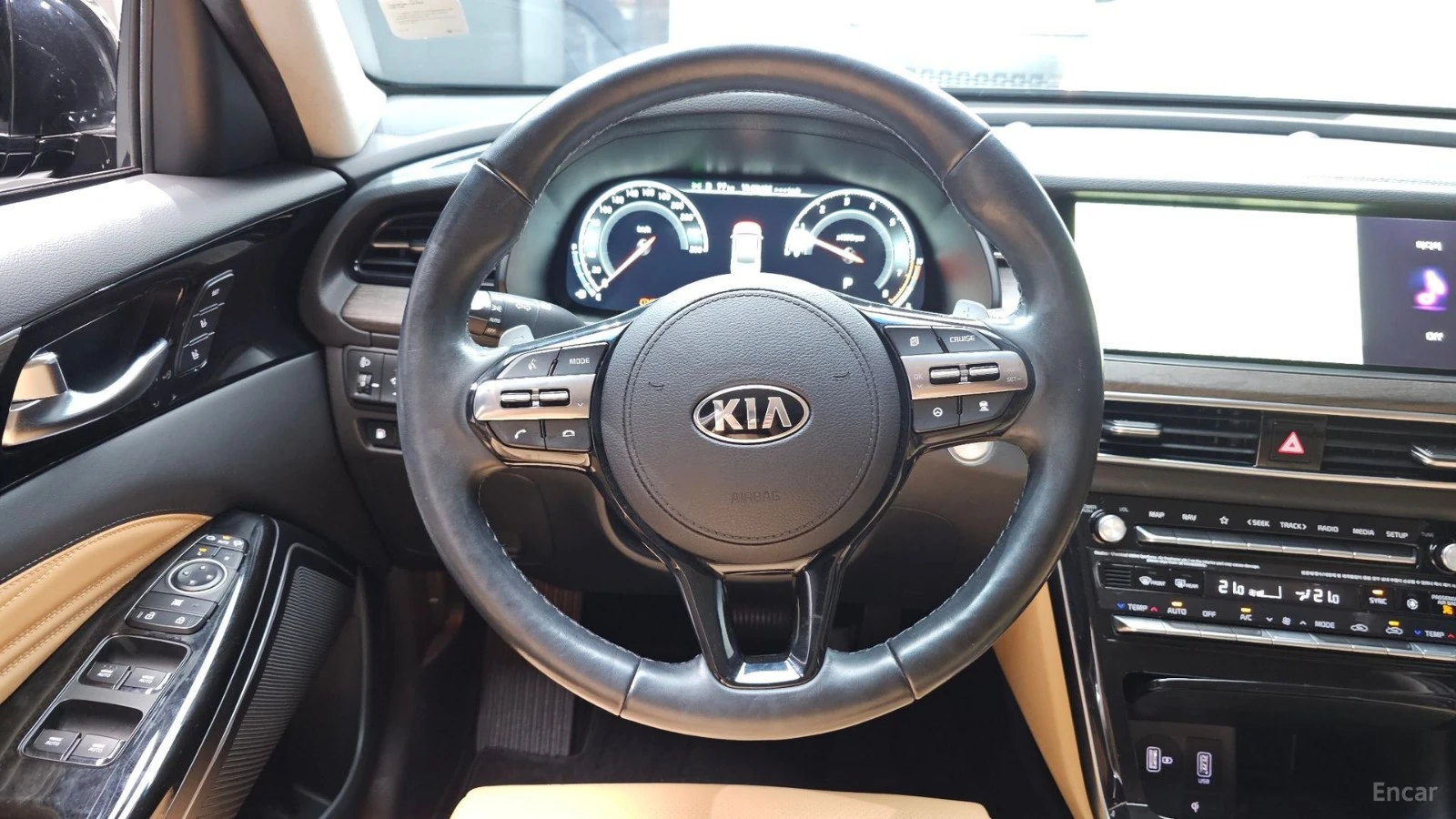 Kia K7 2.5GDi* X Edition* ПОДГРЕВ* ОБДУХВАНЕ* 360* , снимка 11 - Автомобили и джипове - 55465771