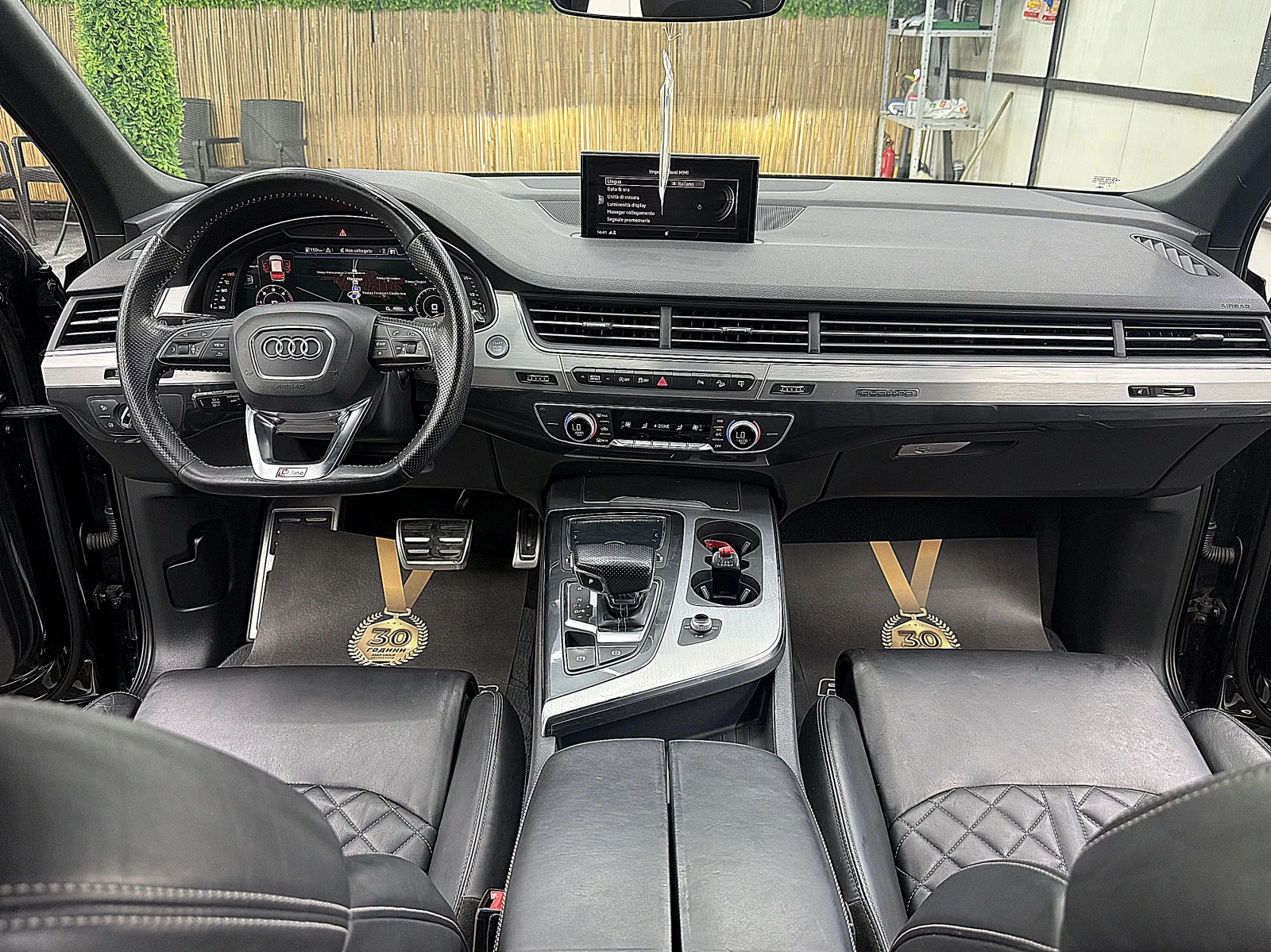 Audi Q7 S-Line+ + + /FUL LED/KeulessGo/СОБСТВЕН ЛИЗИНГ, снимка 14 - Автомобили и джипове - 56210311