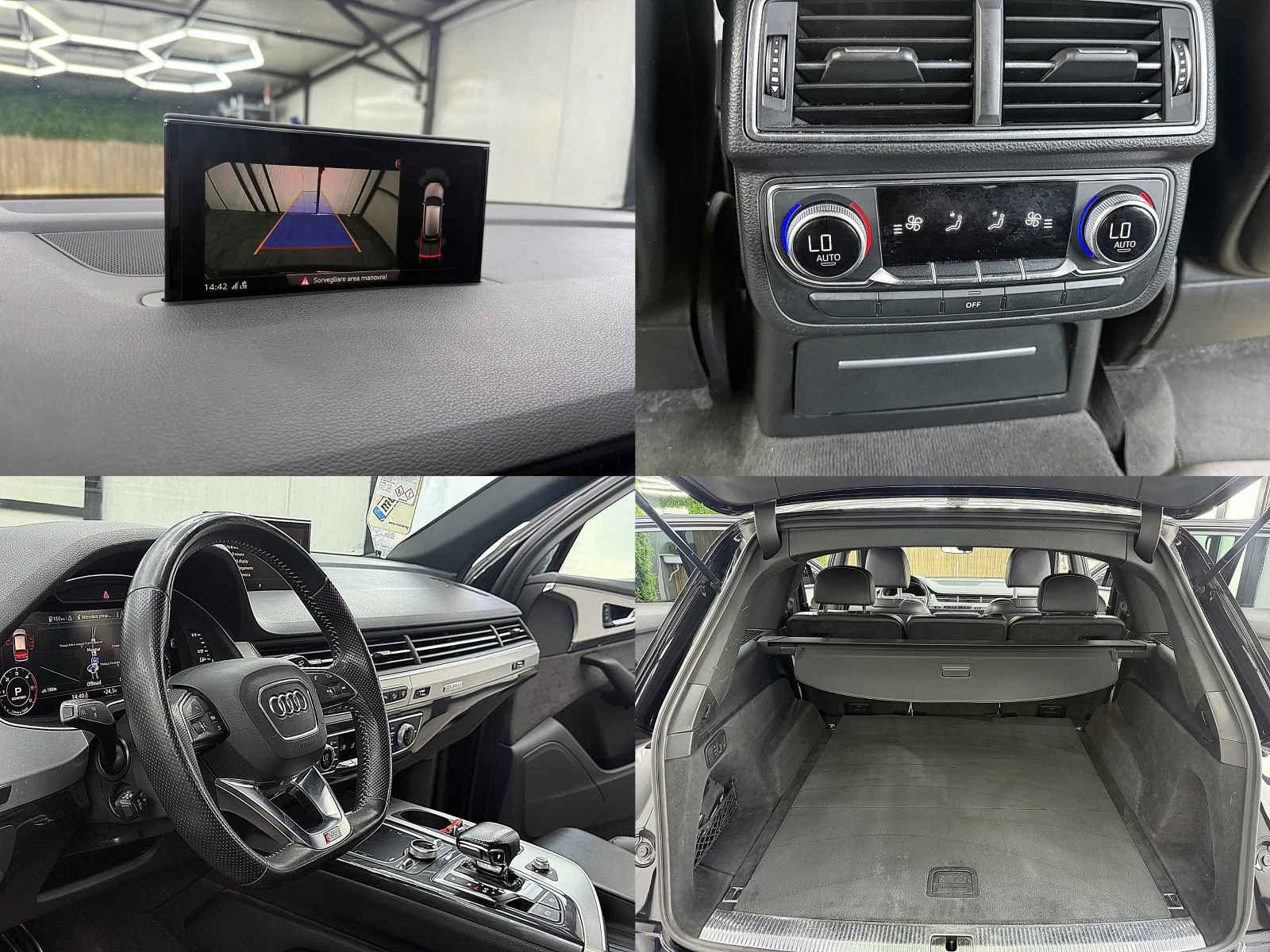 Audi Q7 S-Line+ + + /FUL LED/KeulessGo/СОБСТВЕН ЛИЗИНГ, снимка 16 - Автомобили и джипове - 56210311
