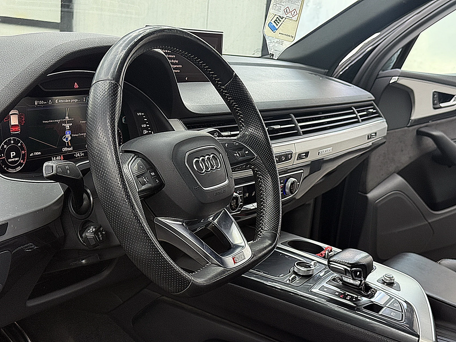 Audi Q7 S-Line+ + + /FUL LED/KeulessGo/СОБСТВЕН ЛИЗИНГ, снимка 13 - Автомобили и джипове - 56210311