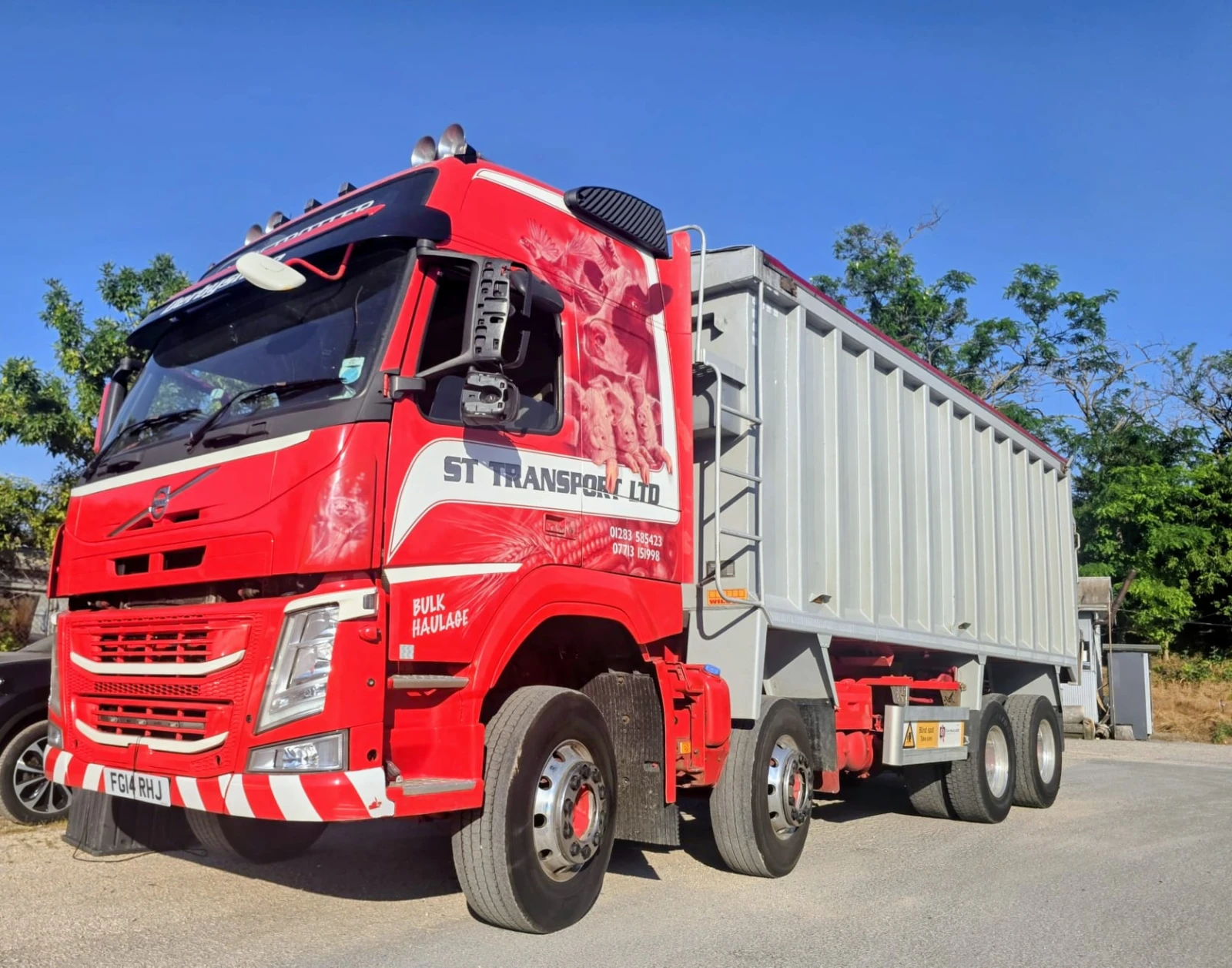 Volvo Fm 8x4  ЗЪРНОВОЗ , снимка 5 - Камиони - 54887422