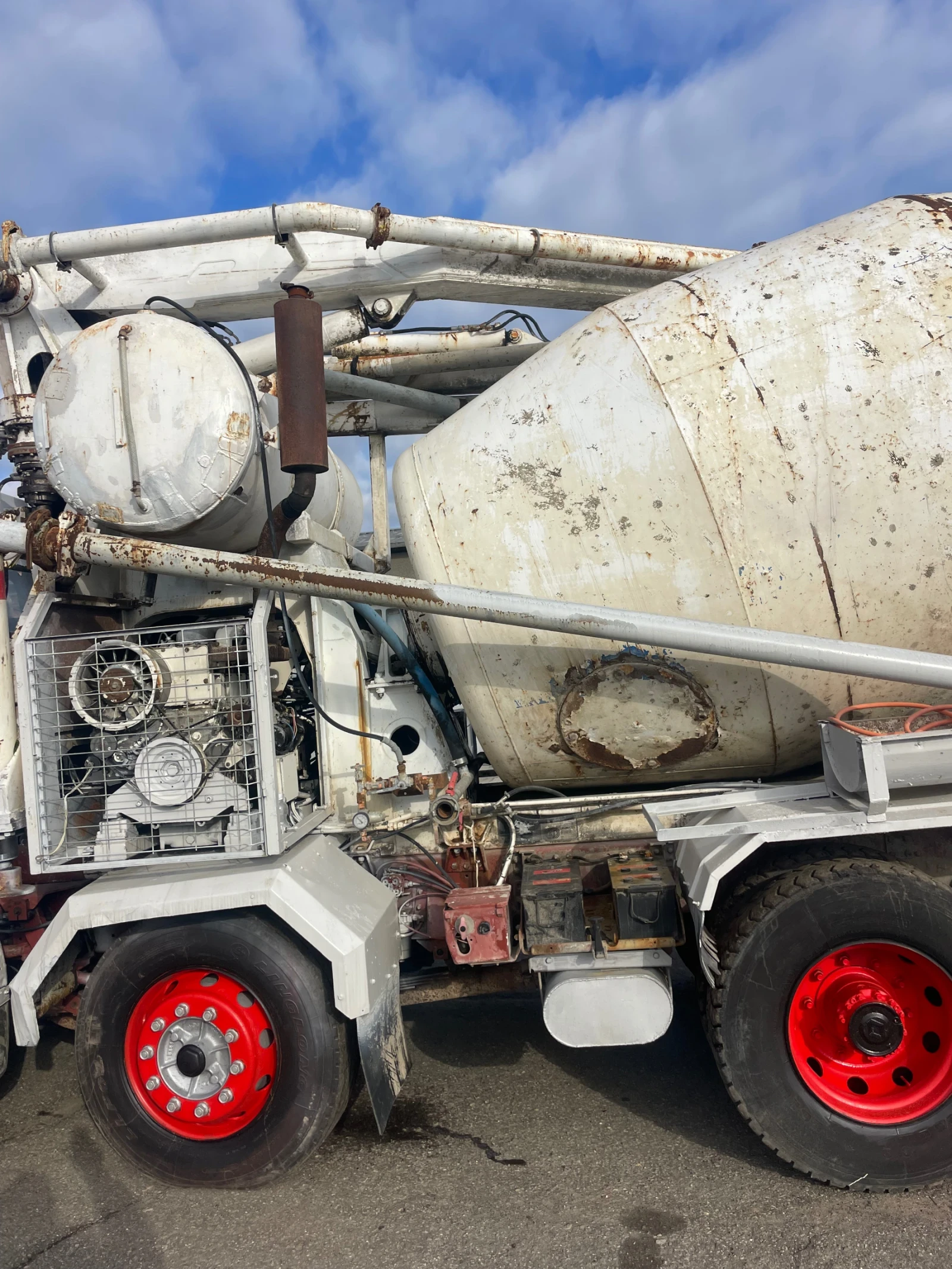 Бетон миксер Renault, снимка 3 - Индустриална техника - 53945743