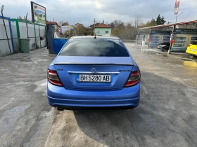 Mercedes-Benz C 220 OM646 РЪЧКА AMG СИН МАТ, снимка 2