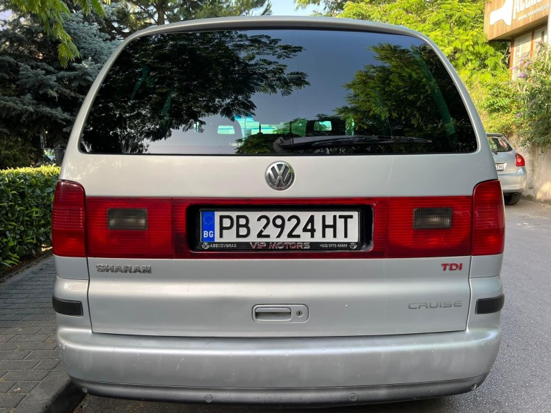 VW Sharan 1.9TDI KLIMATRONIK/6+ 1/PODGREV/6sk , снимка 8 - Автомобили и джипове - 46797494