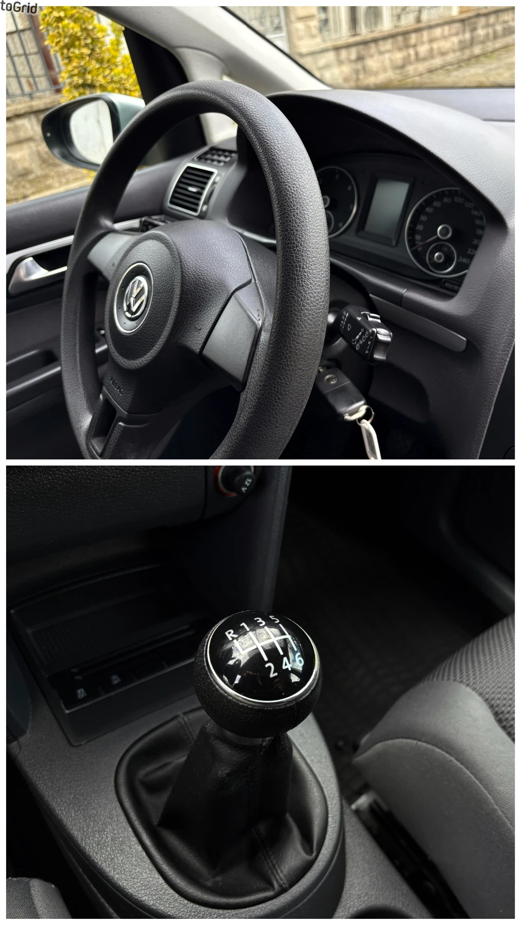 VW Touran 1.6TDI 6ск. Навигация* 164 000км* , снимка 10 - Автомобили и джипове - 54092880