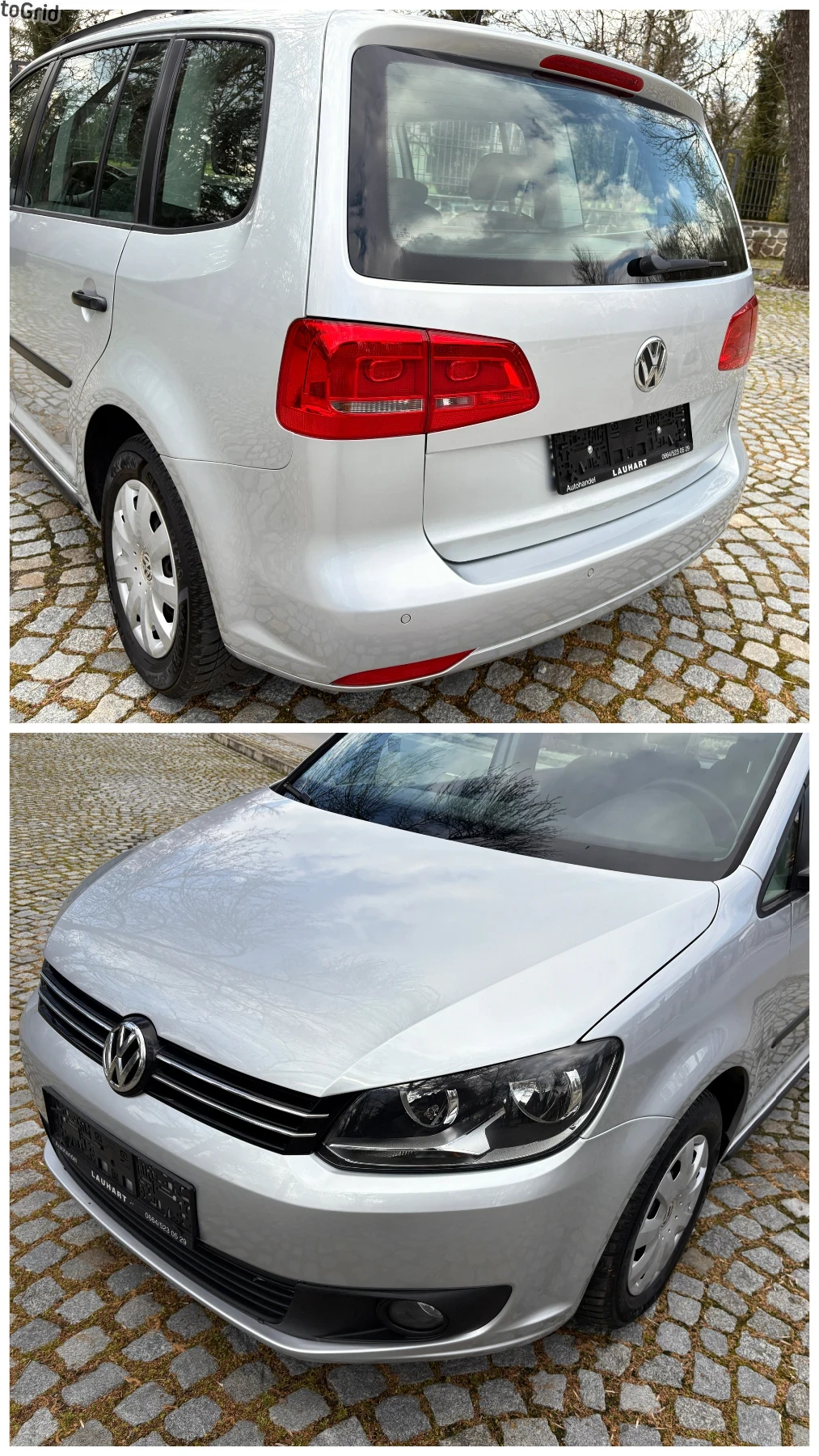 VW Touran 1.6TDI 6ск. Навигация* 164 000км* , снимка 17 - Автомобили и джипове - 54092880