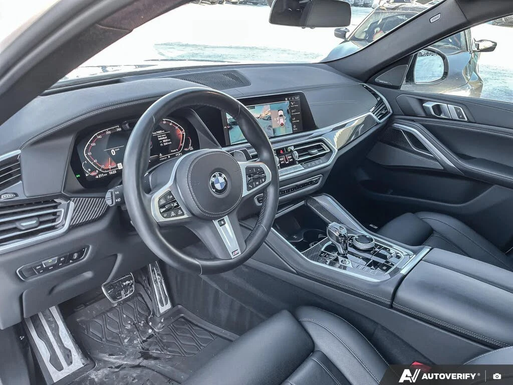 BMW X6 XDRIVE * DISTRONIC * SWAROVSKI * LASER * 360 * H&K, снимка 12 - Автомобили и джипове - 53721035