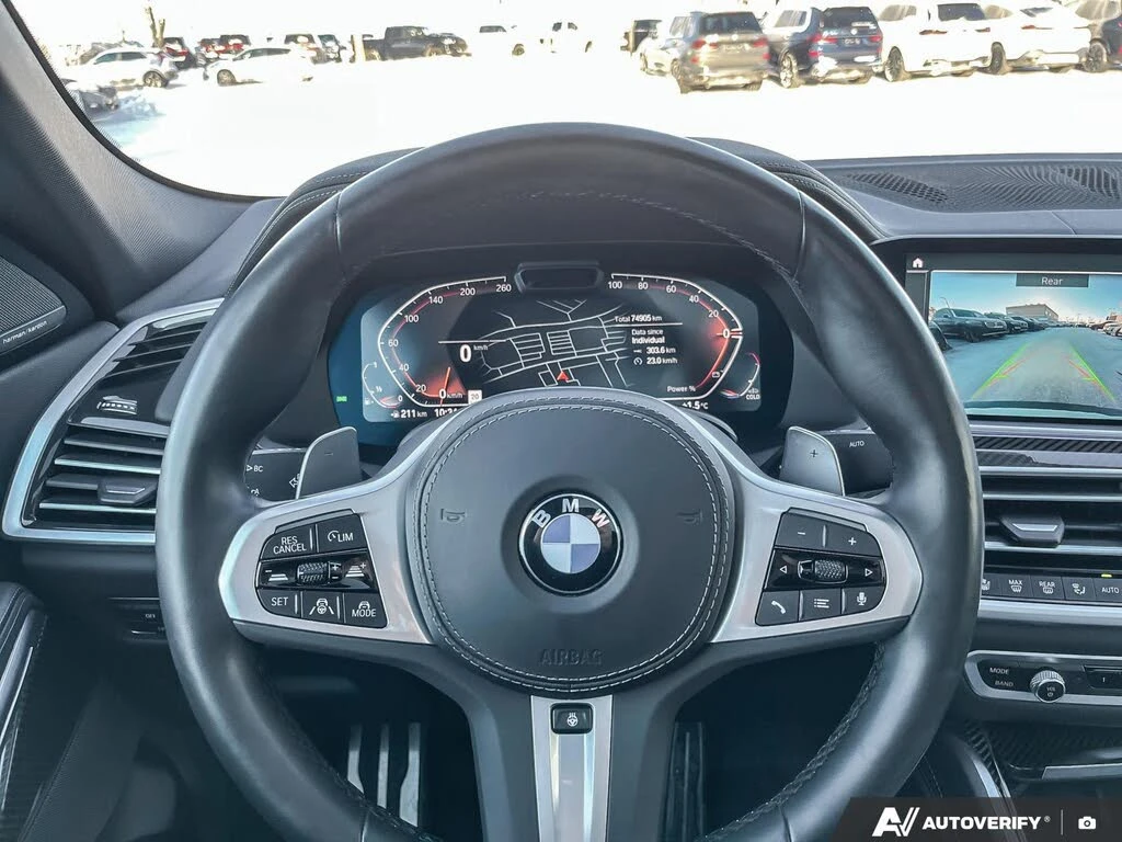 BMW X6 XDRIVE * DISTRONIC * SWAROVSKI * LASER * 360 * H&K, снимка 13 - Автомобили и джипове - 53721035