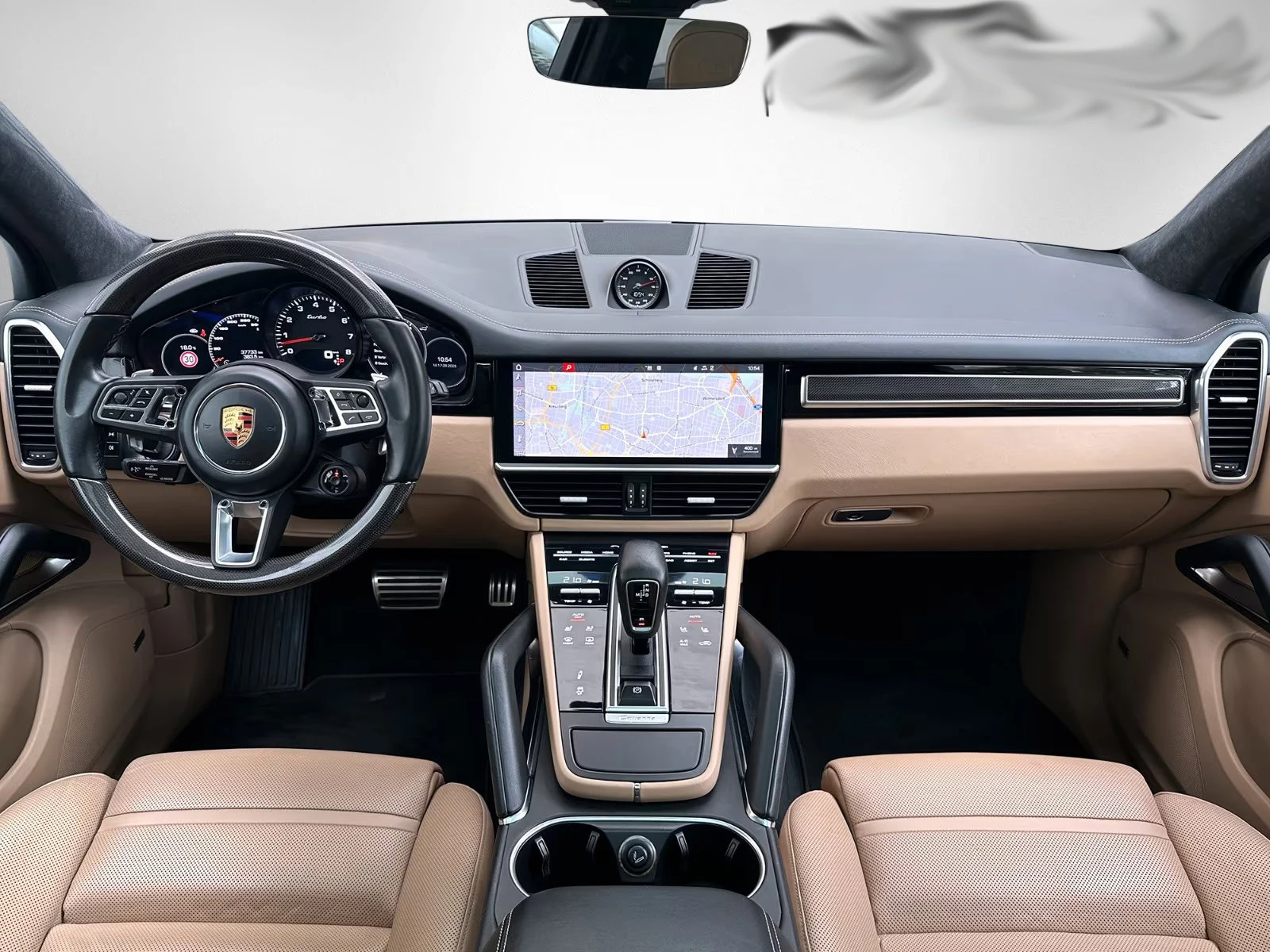 Porsche Cayenne TURBO/549HP/CARBON/PANO/MEMO/3360/BOSE/354q, снимка 10 - Автомобили и джипове - 54710806