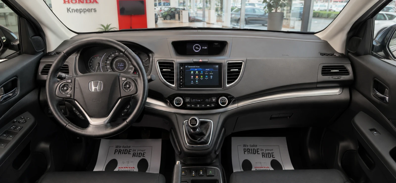 Honda Cr-v 2.0, 4x4, кожа, отличен, снимка 5 - Автомобили и джипове - 55125551