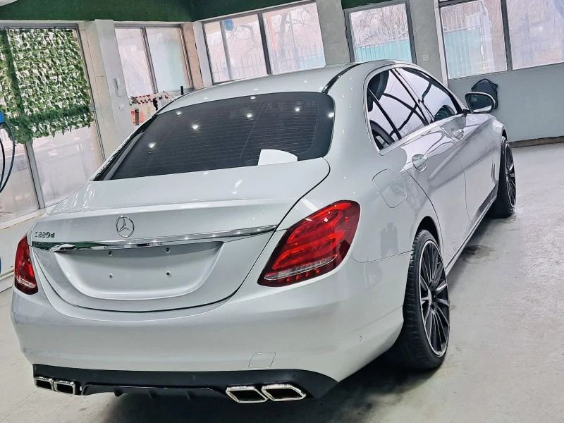 Mercedes-Benz C 220 d/6.3 AMG/V8 TUNING/ПОРЪЧКОВ/ТОП ВИЗИЯ/ВС.ЕКСТРИ//, снимка 6 - Автомобили и джипове - 53179671