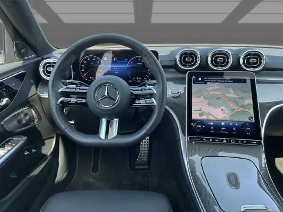 Mercedes-Benz C 400 e 4Matic = AMG Line = Advanced Plus Гаранция, снимка 8 - Автомобили и джипове - 55787928