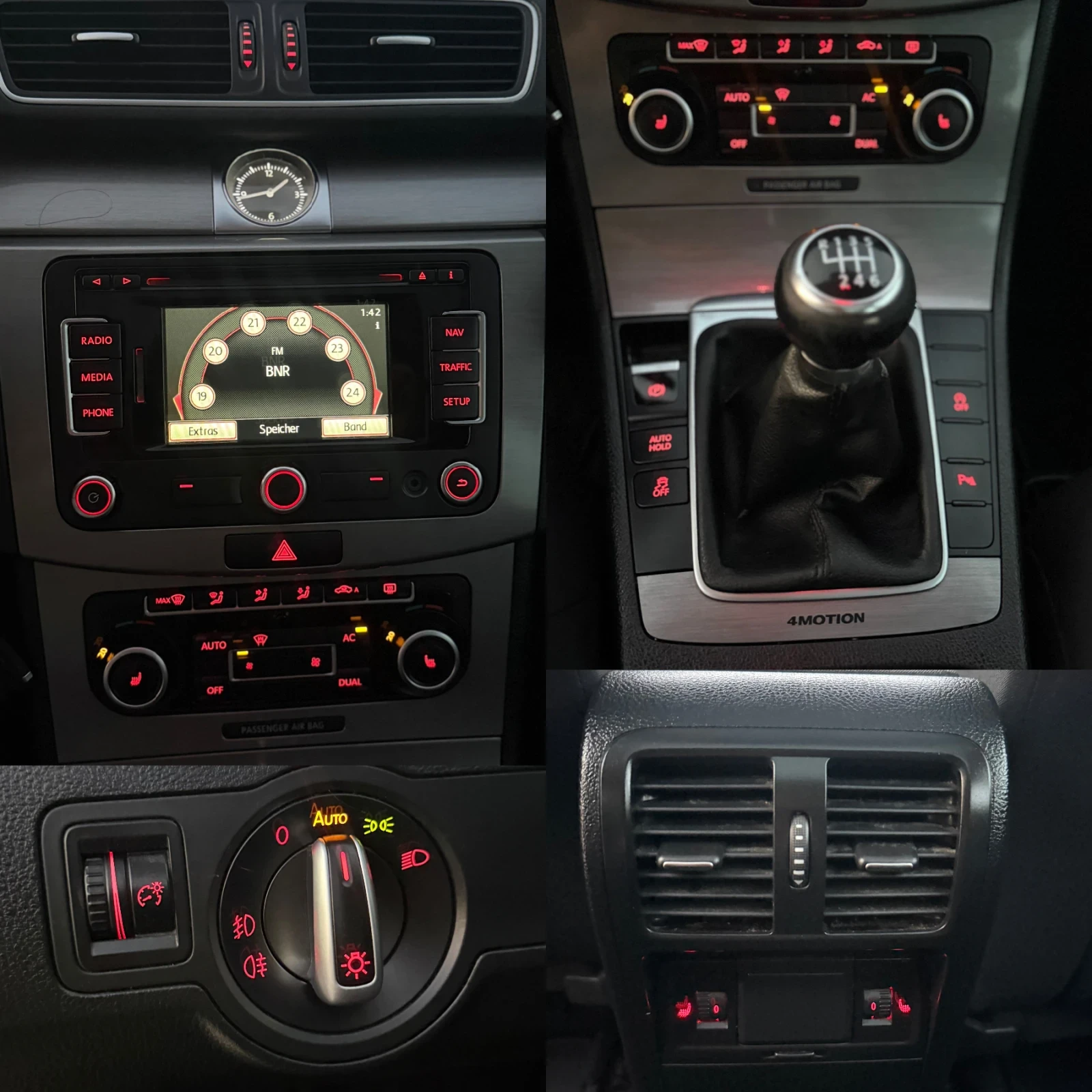VW Passat 2.0 TDI * 140 к.с * 4x4 * Панорама, снимка 14 - Автомобили и джипове - 55647072