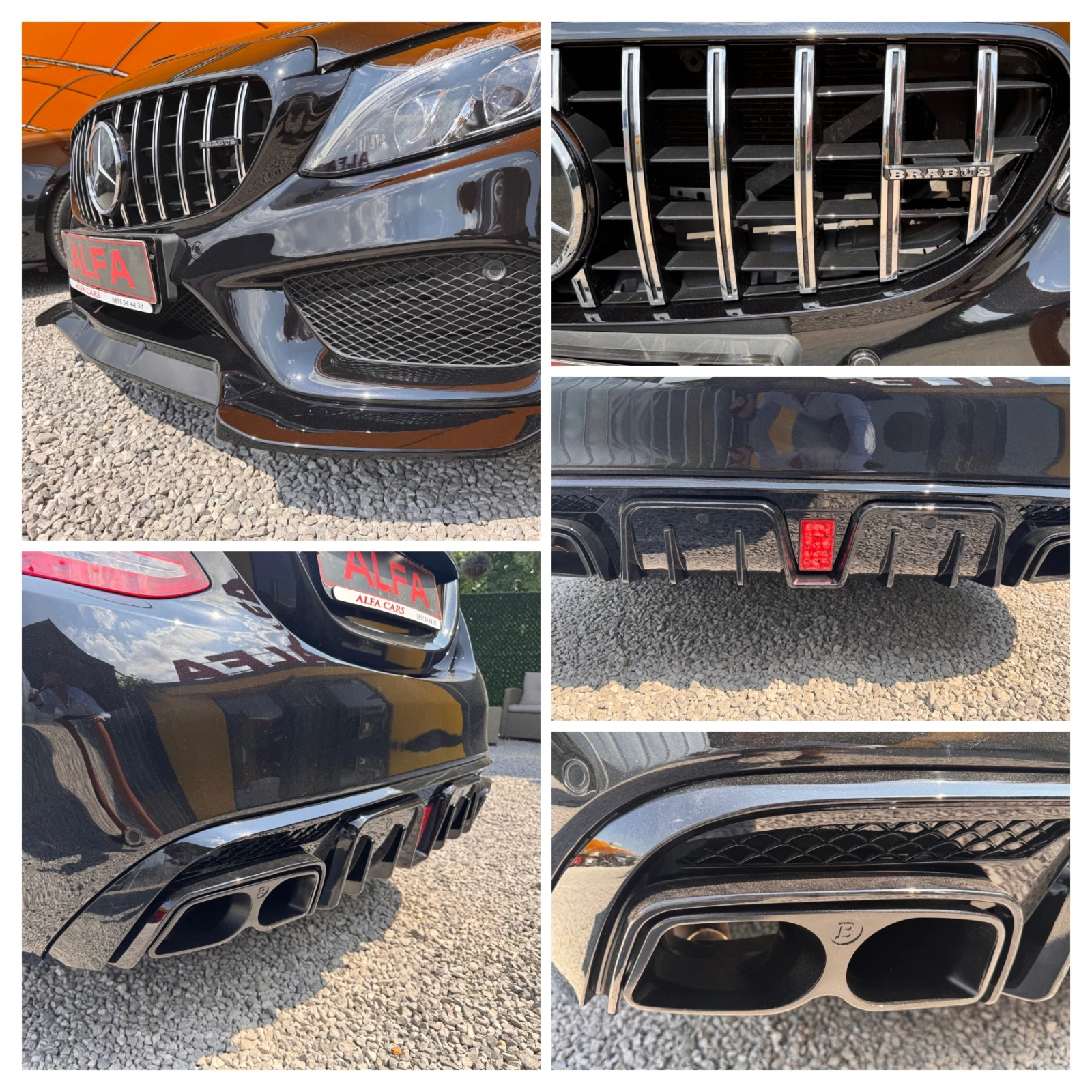 Mercedes-Benz C 220 d/BRABUS/СЕДАН/БЕЗ АНАЛОГ/ТОП ИЗПЪЛНЕНИЕ///, снимка 10 - Автомобили и джипове - 55787205