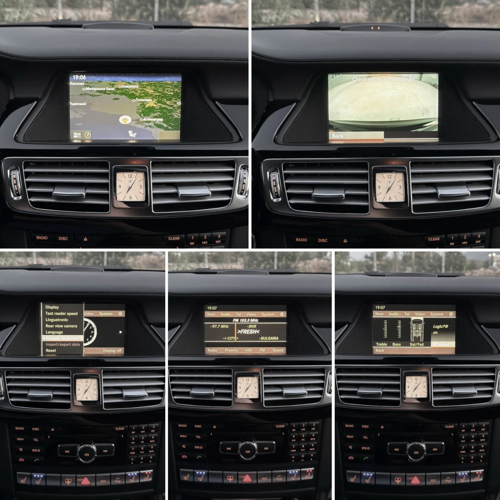 Mercedes-Benz CLS 500 4.7 V8/ 4MATIC/ 63 AMG/ 3xTV/ ALCANTARA/, снимка 13 - Автомобили и джипове - 55943682