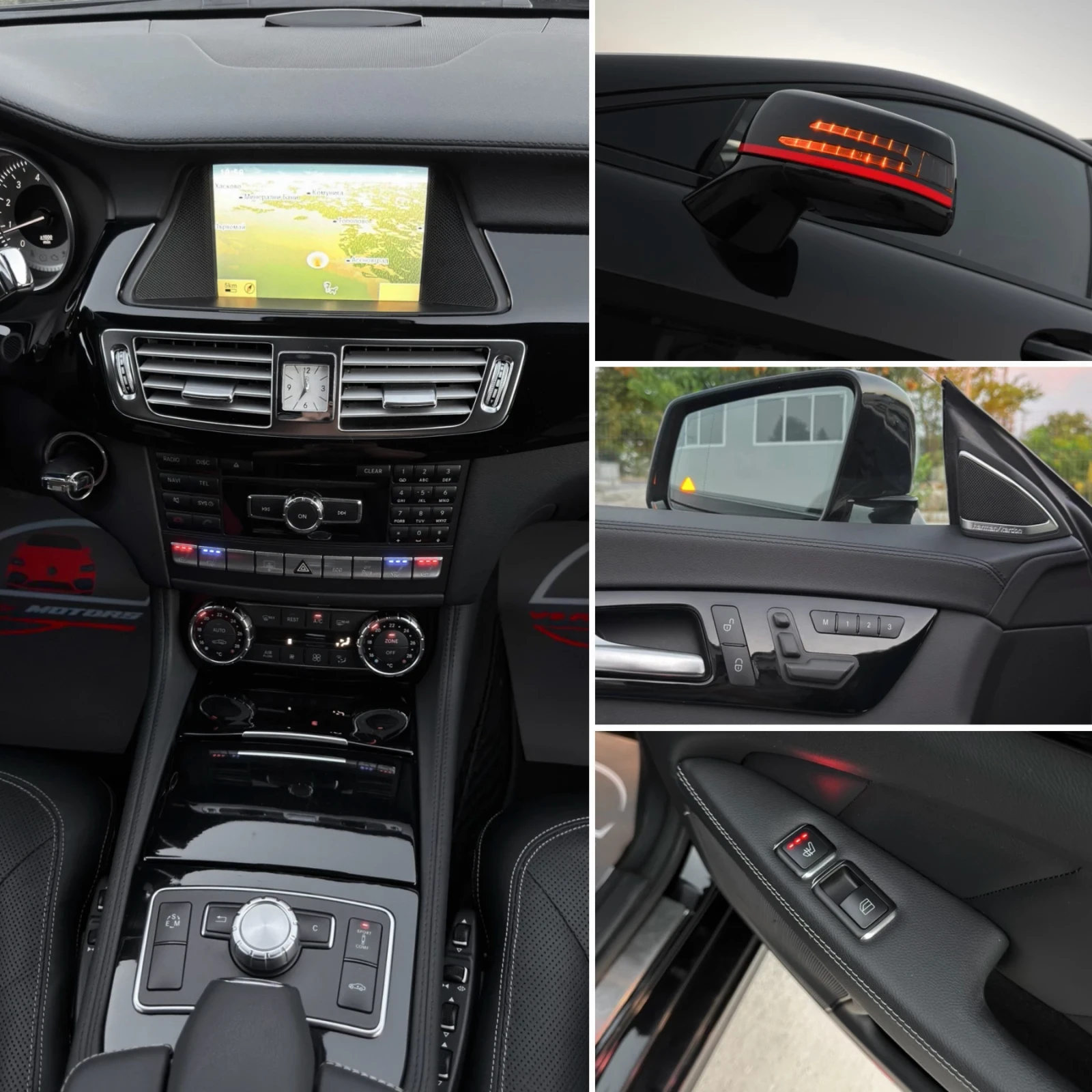 Mercedes-Benz CLS 500 4.7 V8/ 4MATIC/ 63 AMG/ 3xTV/ ALCANTARA/, снимка 14 - Автомобили и джипове - 55943682