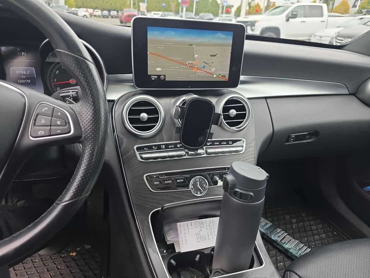 Mercedes-Benz C 300 АМГ ПАКЕТ/CARFAX/ПОДГРЕВ/ПАМЕТ/ПАНОРАМА/, снимка 9 - Автомобили и джипове - 56222476