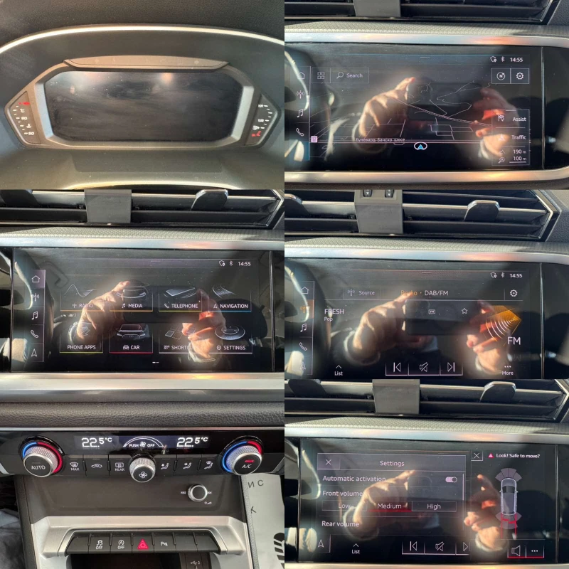 Audi Q3 2.0TDI* 150ps* quattro* Distronic* Digital* НАВИ* , снимка 14 - Автомобили и джипове - 52847142