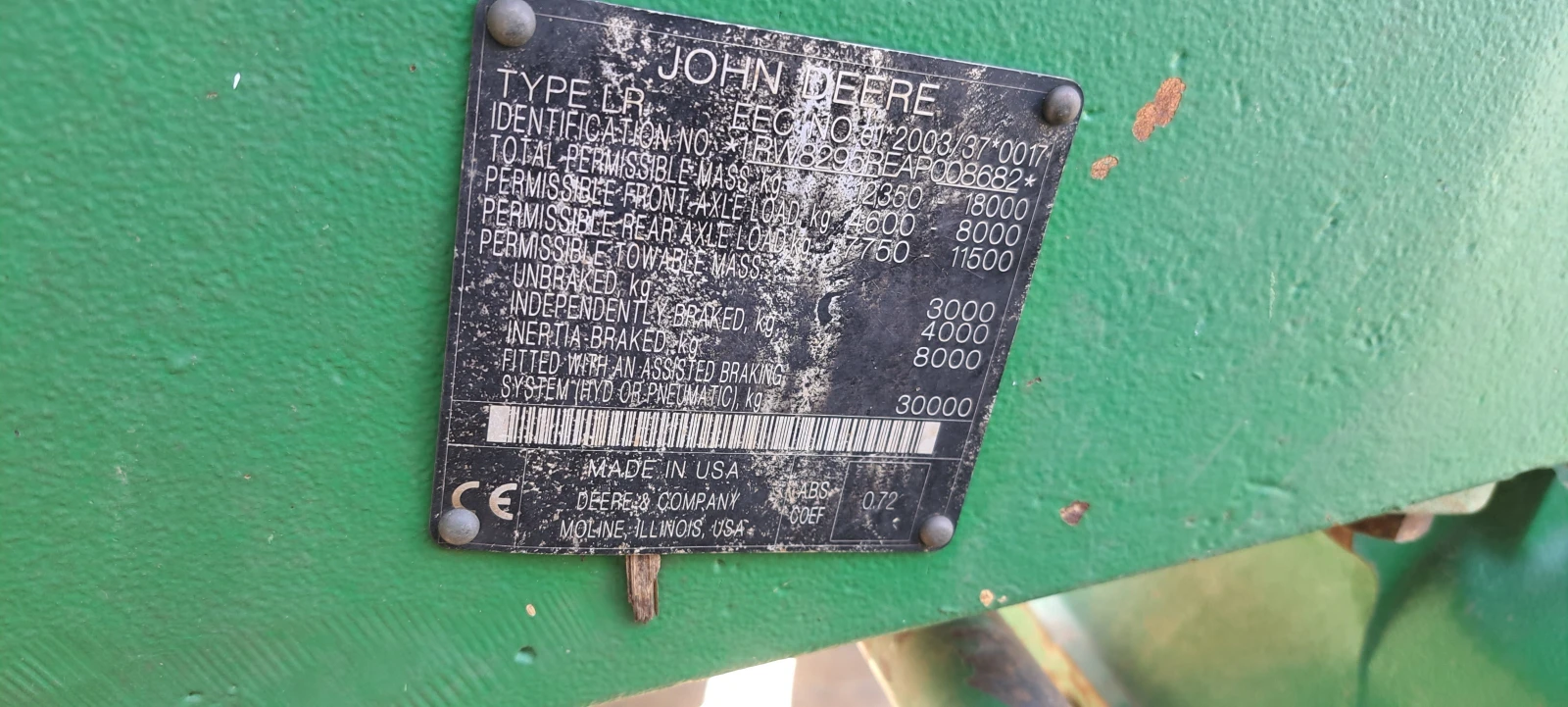 Трактор John Deere JD 8295R - изображение 7