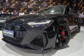 Audi Rs6 BLACK LINE FULL CARBON CERAMIC ПАНО ЛИЗИНГ 100%, снимка 1