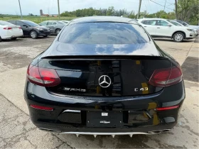 Mercedes-Benz C 43 AMG ЧЕВРВЕНА КОЖА* ПОДГРЕВ* ОБДУХВ* BURMASTER* PANO* 3, снимка 4