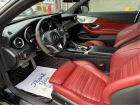 Mercedes-Benz C 43 AMG ЧЕВРВЕНА КОЖА* ПОДГРЕВ* ОБДУХВ* BURMASTER* PANO* 3, снимка 8