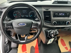 Ford Transit Custom 2.0TDCi ДВЕ СТРАНИЧНИ ВРАТИ/Серв. история/175502км, снимка 14