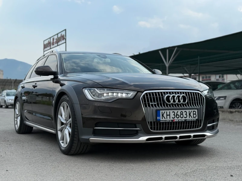 Audi A6 Allroad 3.0-BI-TDI-313 ks-FULL LED-TOP-ПОДГРЕВ+ ОБДУХВАНЕ