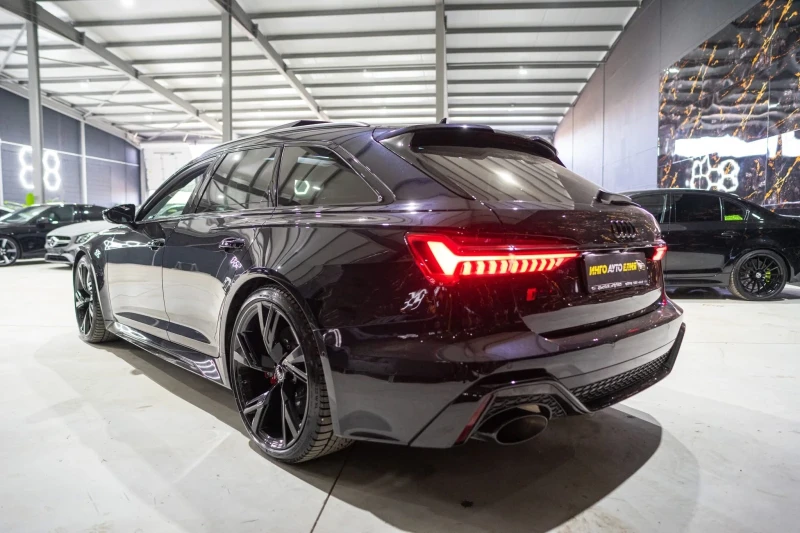 Audi Rs6 BLACK LINE FULL CARBON CERAMIC ПАНО ЛИЗИНГ 100%, снимка 6 - Автомобили и джипове - 52461436