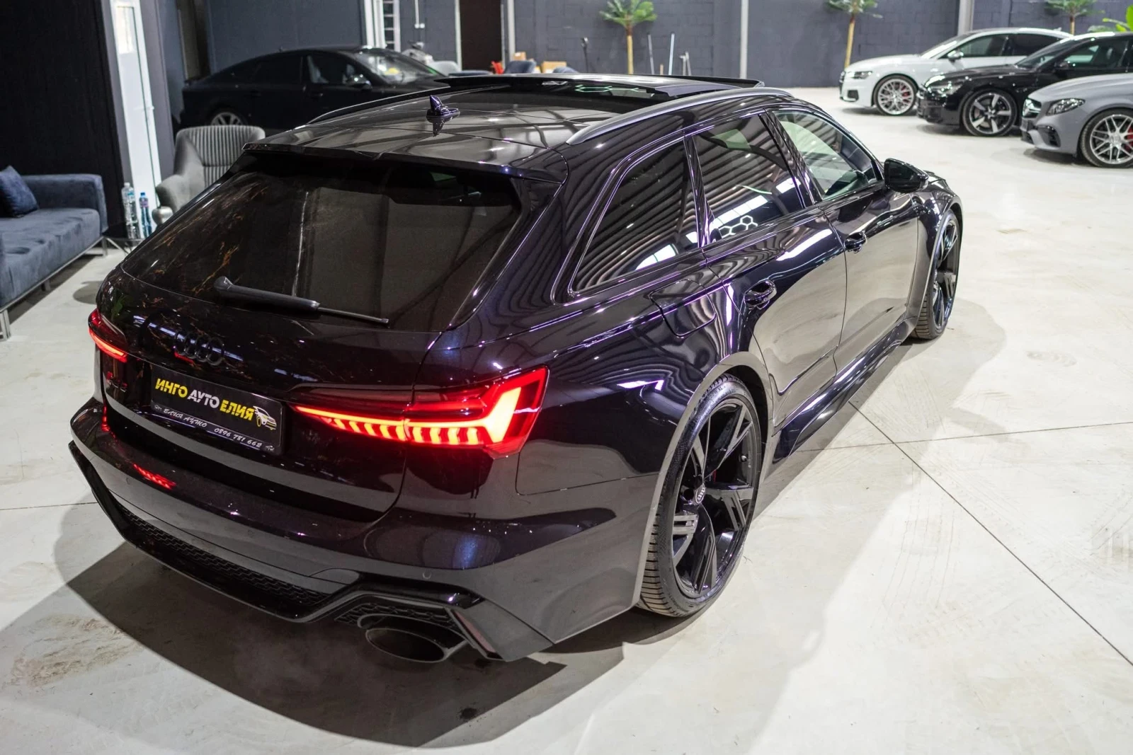 Audi Rs6 BLACK LINE FULL CARBON CERAMIC ПАНО ЛИЗИНГ 100% - изображение 10