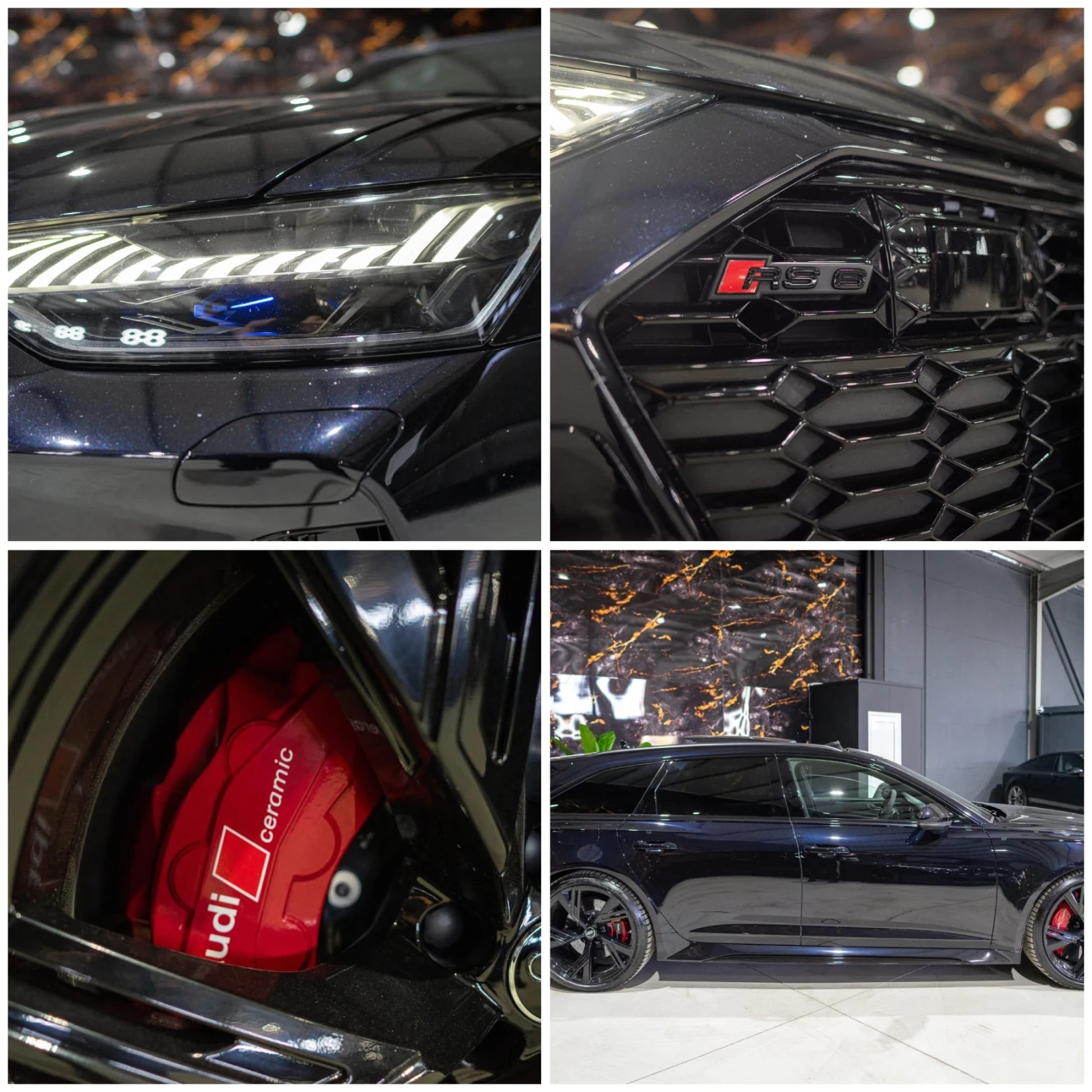 Audi Rs6 BLACK LINE FULL CARBON CERAMIC   100% | Mobile.bg   17