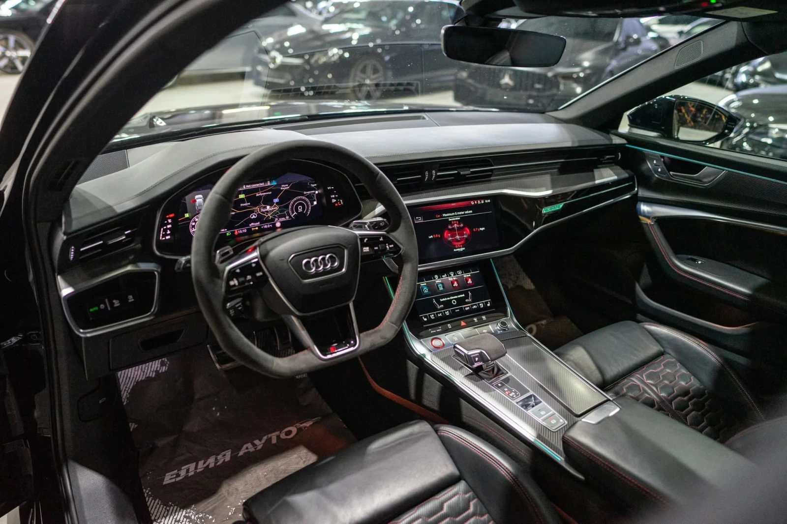 Audi Rs6 BLACK LINE FULL CARBON CERAMIC   100% | Mobile.bg   12