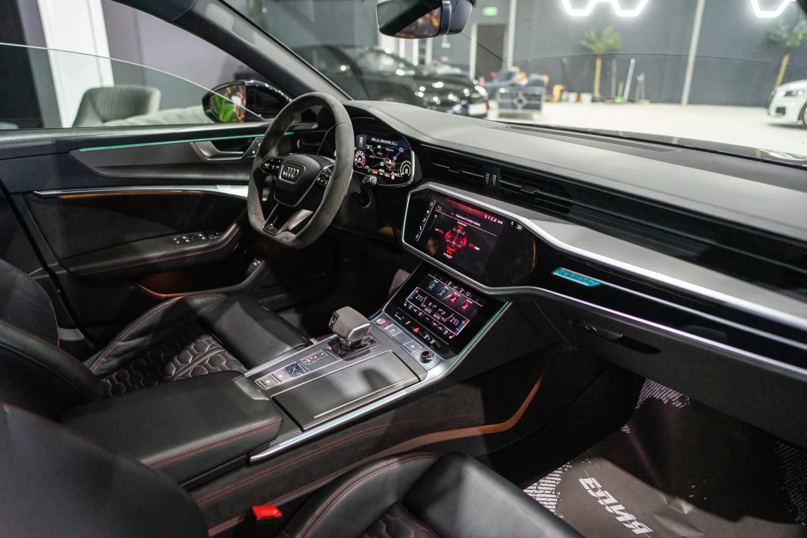 Audi Rs6 BLACK LINE FULL CARBON CERAMIC   100% | Mobile.bg   14