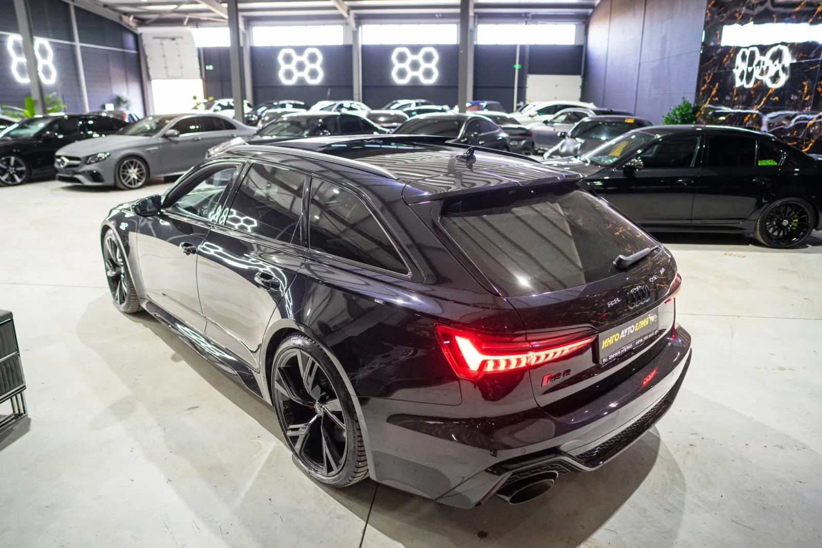 Audi Rs6 BLACK LINE FULL CARBON CERAMIC ПАНО ЛИЗИНГ 100% - изображение 7