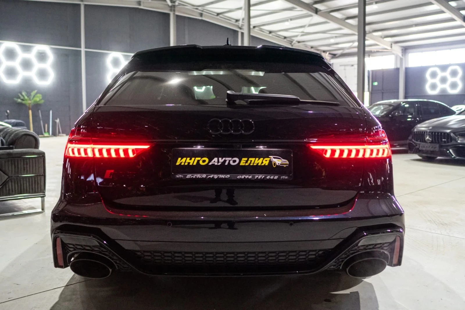 Audi Rs6 BLACK LINE FULL CARBON CERAMIC ПАНО ЛИЗИНГ 100% - изображение 8