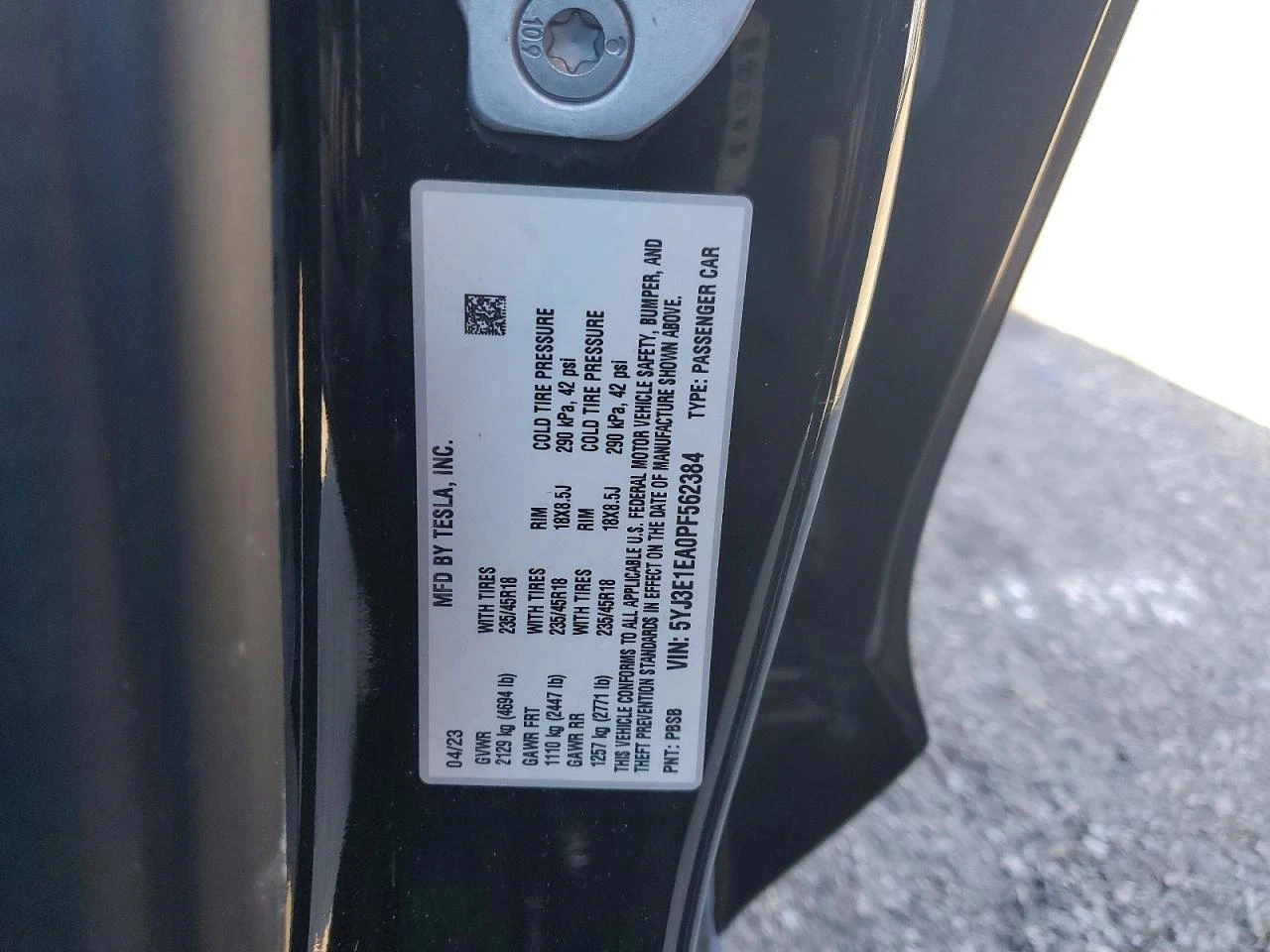 Tesla Model 3 RWD, снимка 12 - Автомобили и джипове - 54158451