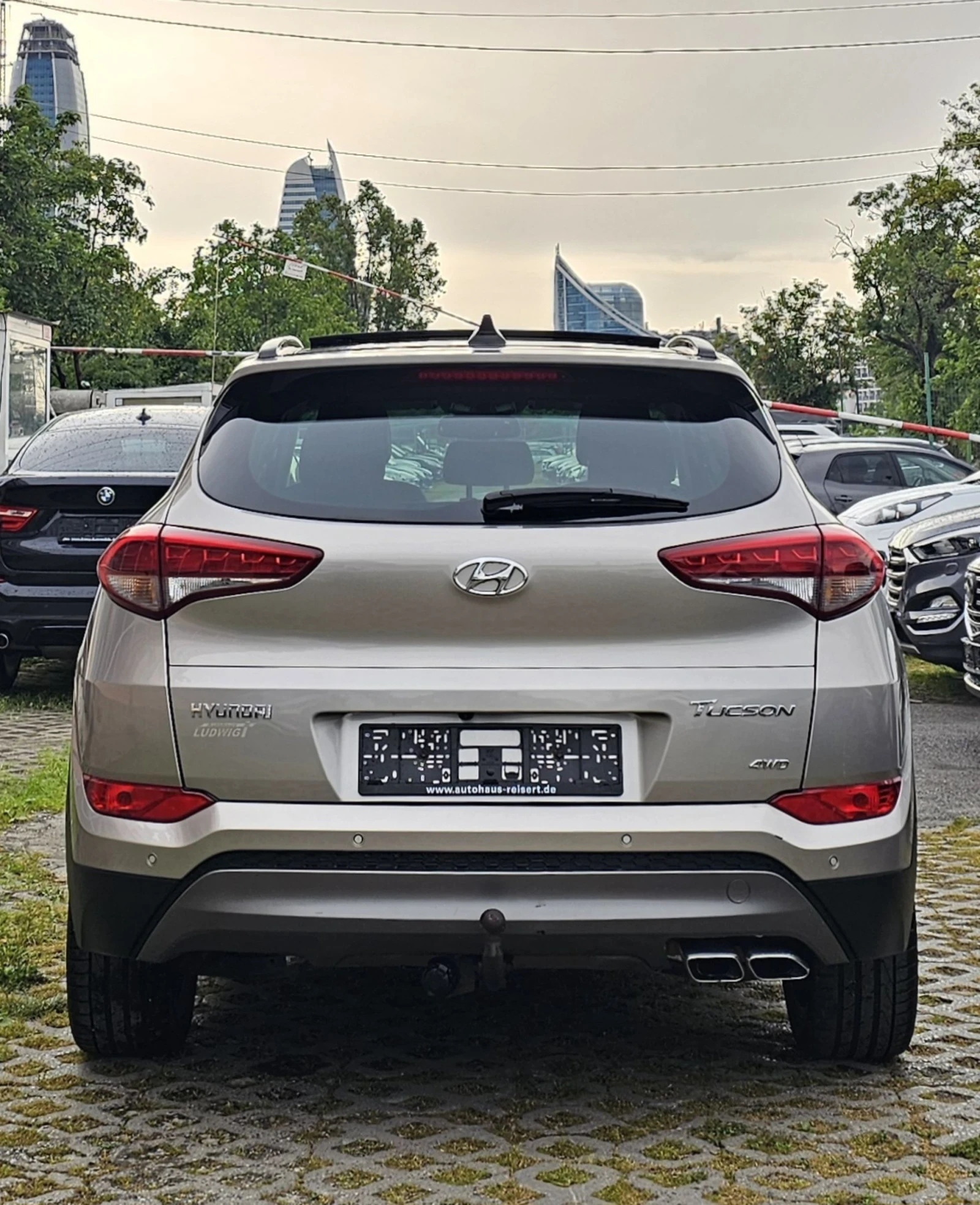 Hyundai Tucson 2.0 CRDI 4WD 185 к.с. Vertex Keyless Панорама - изображение 5