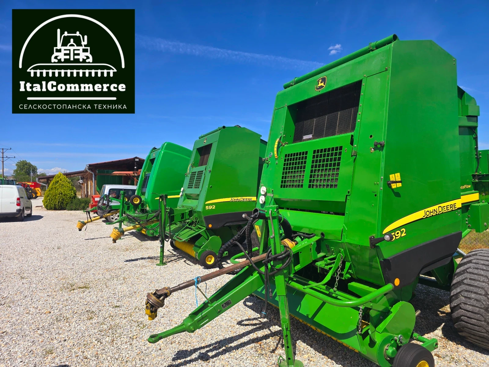 Балировачка John Deere 592 Roto FLOW