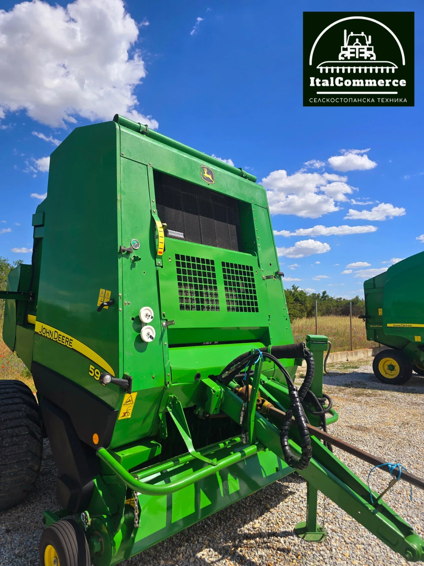 Балировачка John Deere 592 Roto FLOW, снимка 2 - Селскостопанска техника - 54720908