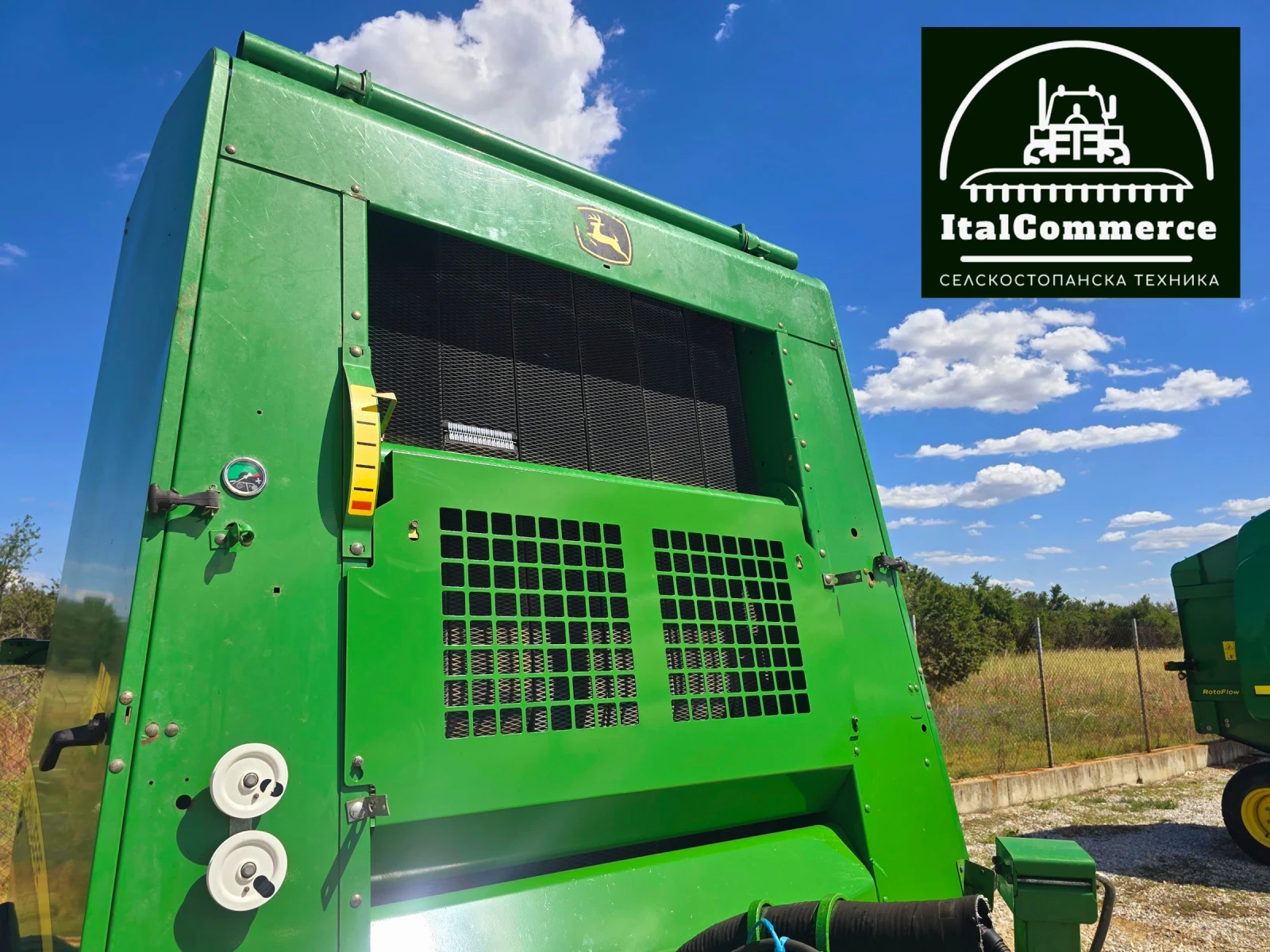 Балировачка John Deere 592 Roto FLOW, снимка 3 - Селскостопанска техника - 54720908