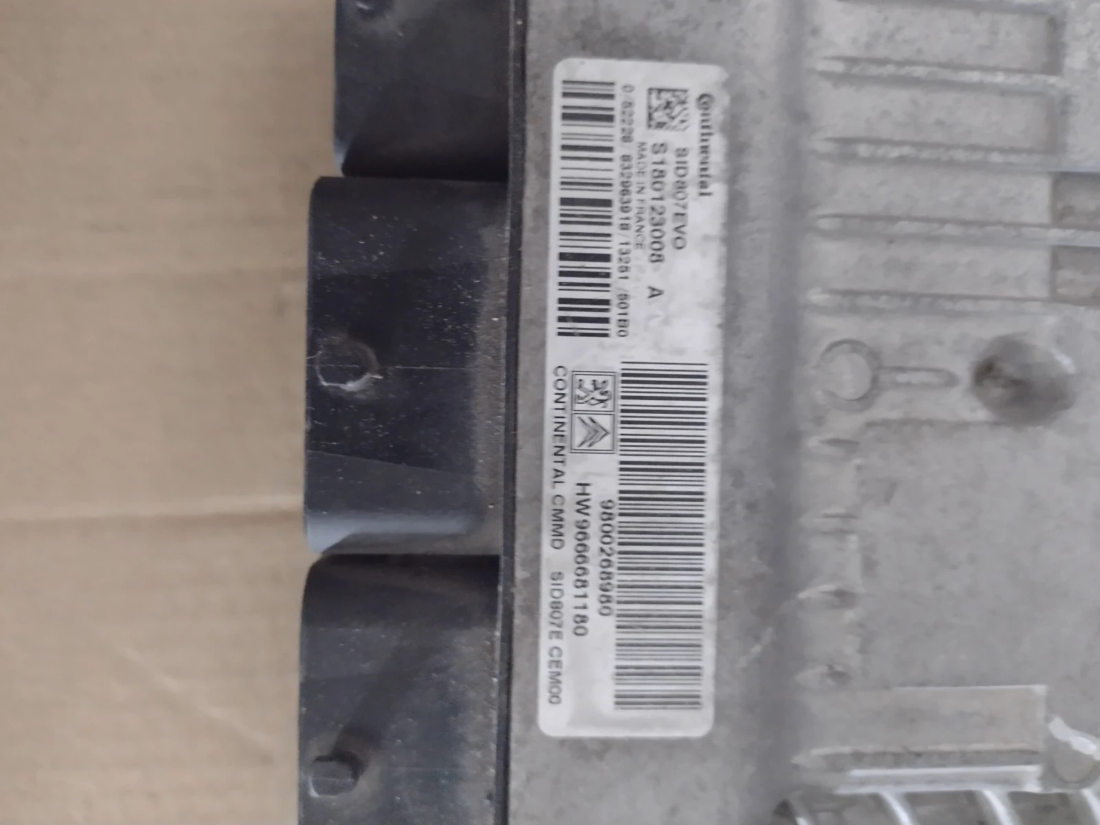 96 666 811 80 SID807EVO  9666681180 �������� ��������  PEUGEOT 308 1,6 HDI Continental  180123009 B | Mobile.bg � ����������� 2