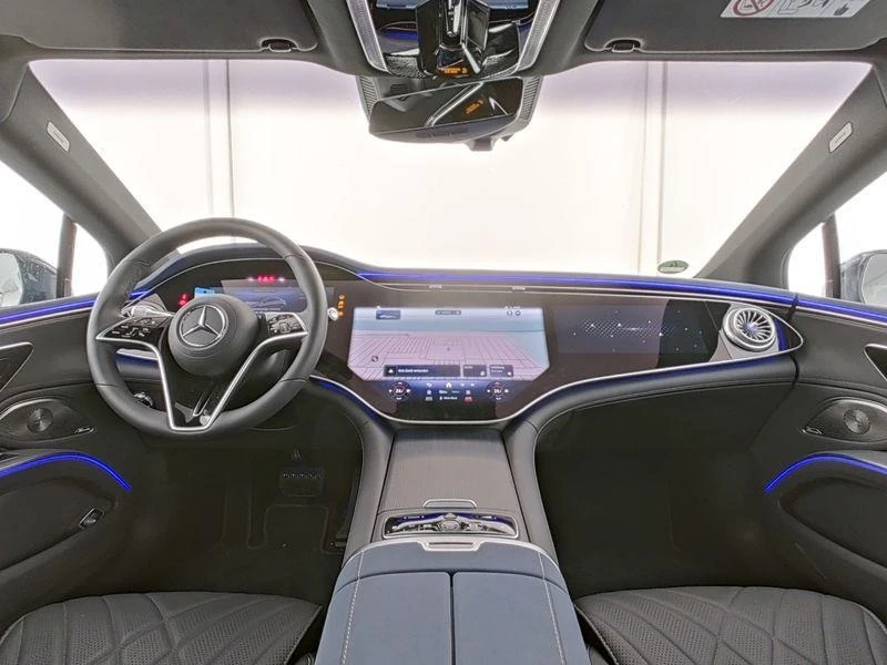 Mercedes-Benz EQS 580/AMG/4-MATIC/HYPERSCREEN/PANO/BURM/360/, снимка 9 - Автомобили и джипове - 53005011