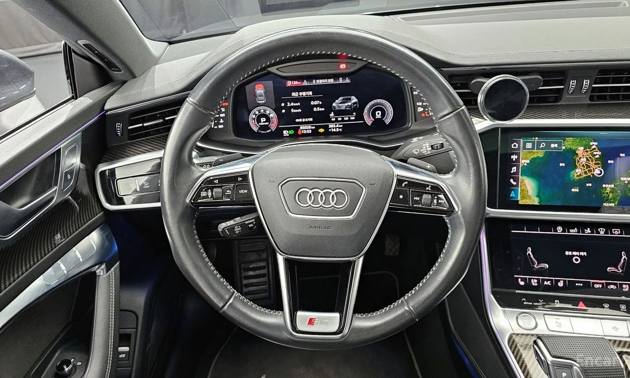 Audi A7 55TFSI* S LINE* BANG OLUFS* ОБДУХ* ДИГИТАЛ* 360* H, снимка 12 - Автомобили и джипове - 54691608