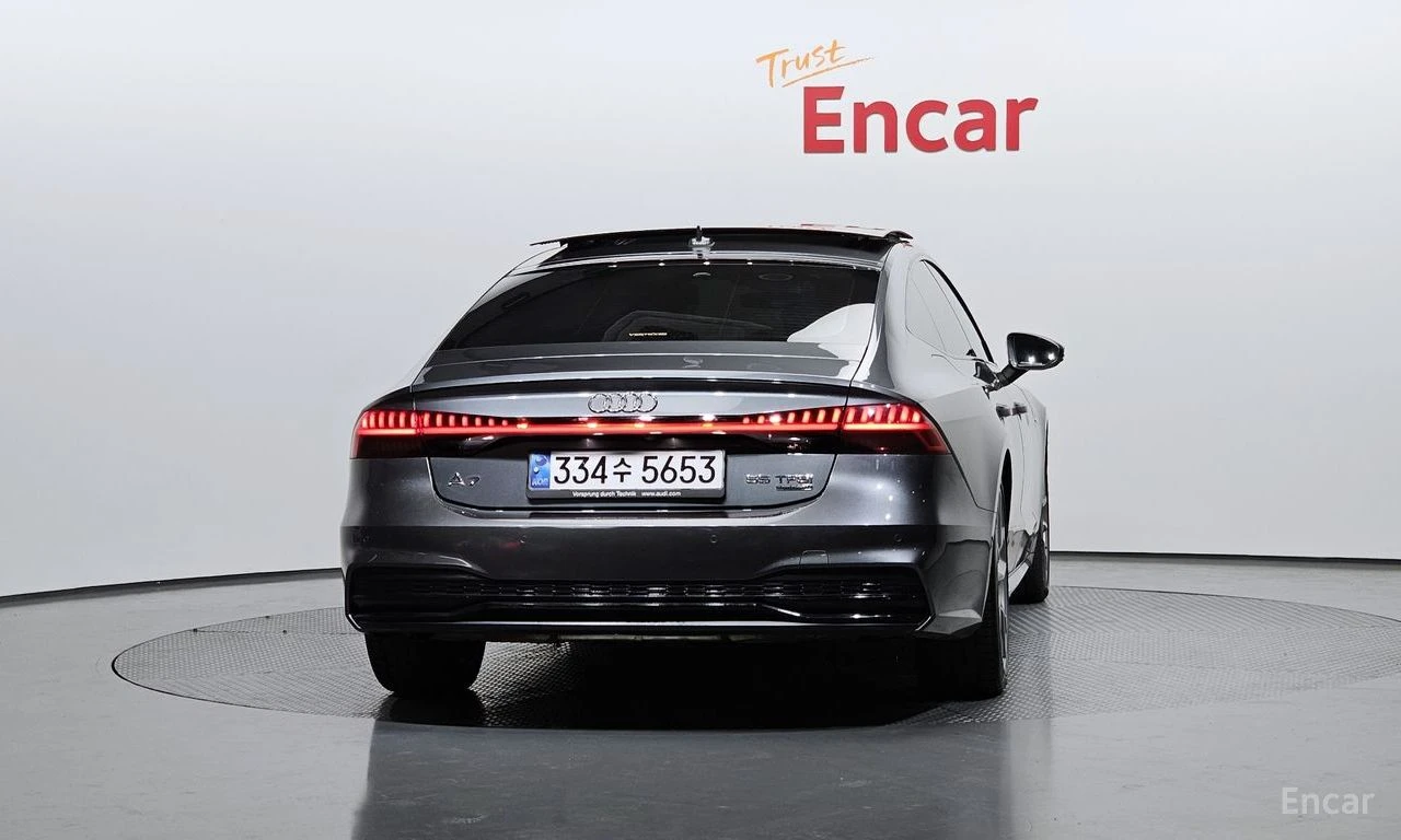 Audi A7 55TFSI* S LINE* BANG OLUFS* ОБДУХ* ДИГИТАЛ* 360* H, снимка 4 - Автомобили и джипове - 54691608