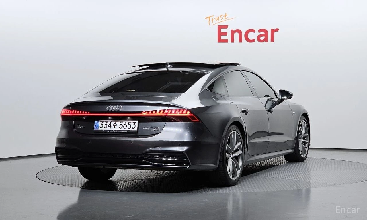 Audi A7 55TFSI* S LINE* BANG OLUFS* ОБДУХ* ДИГИТАЛ* 360* H, снимка 2 - Автомобили и джипове - 54691608