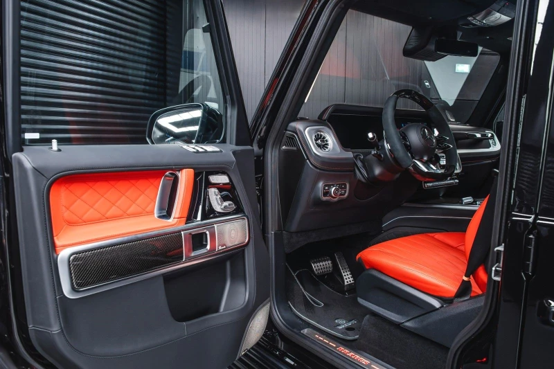 Mercedes-Benz G 63 AMG G800 BRABUS WIDESTAR/FACELIFT/CARBON/ACTIVE RIDE/, снимка 8 - Автомобили и джипове - 49713558